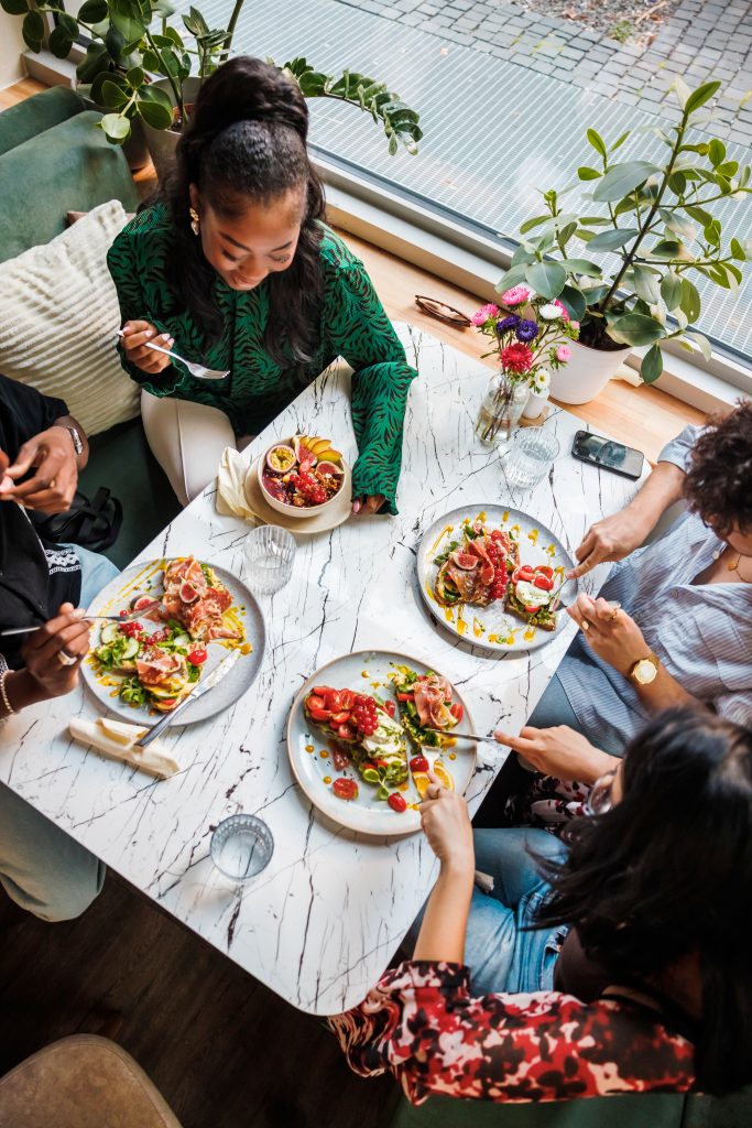 Delightful Dining with Friends